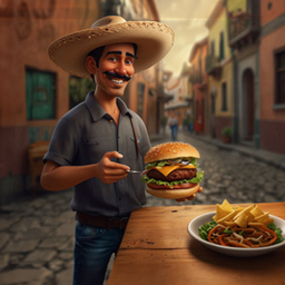 Chico Burger logo.